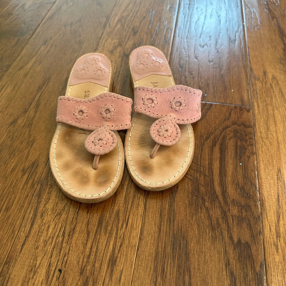 Jack Rogers suede sandals
